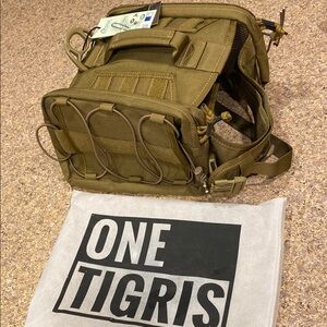 OneTigris Dog Backpack Pack Large Brown Outdoor Adventure